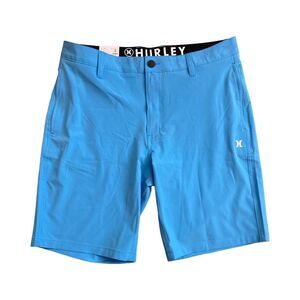 Hurley Men's All Day Hybrid Quick Dry 4 Way Stretch Short - Bliss Blue